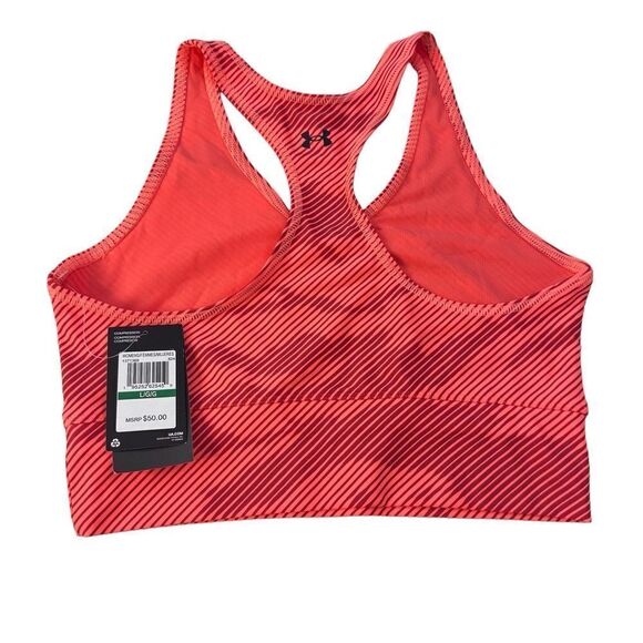NWT Under Armour Project Rock Sports Bra Large - Picture 2 of 5